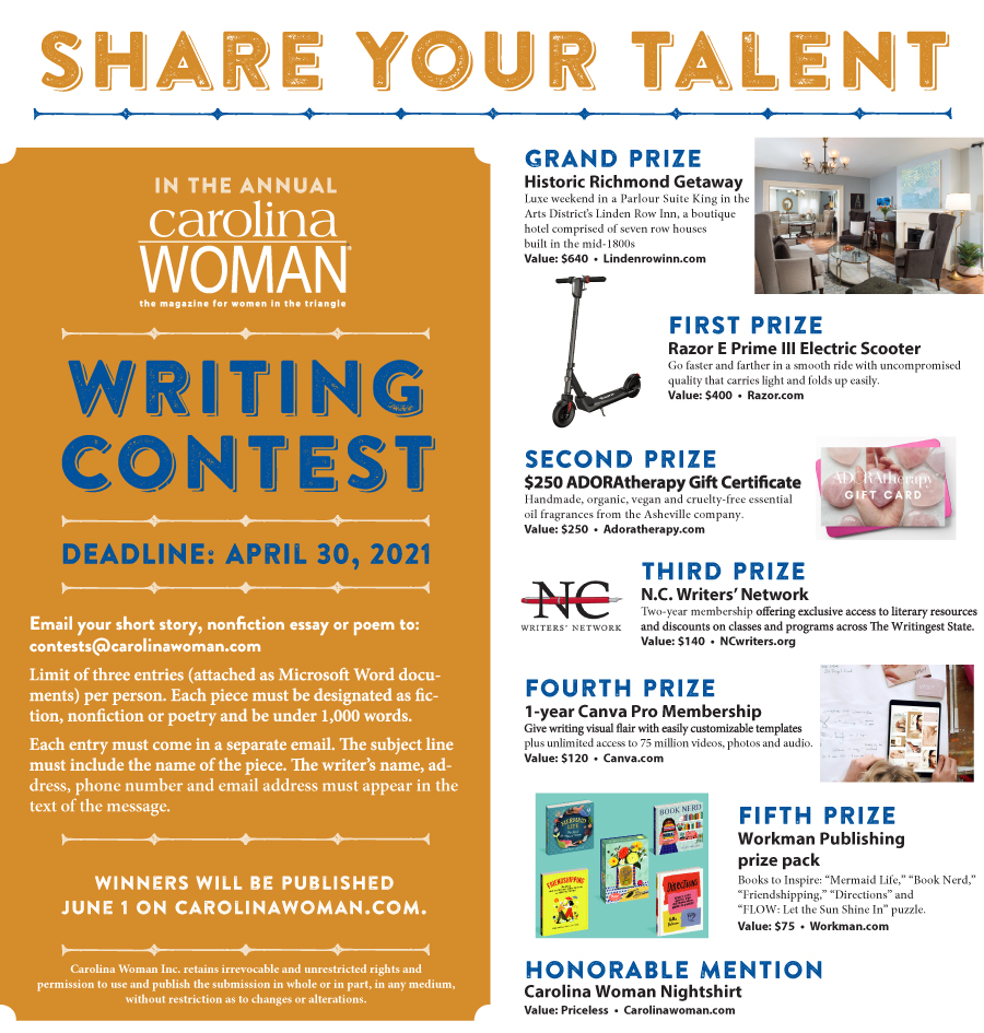 writing contest ad